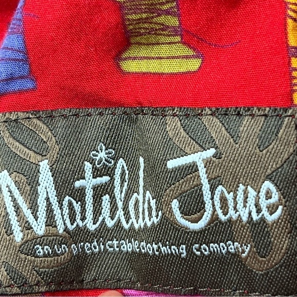 MATILDA JANE Jester Red Shasta Bubble Top Paint By Number Collection Size 2T - Picture 15 of 16